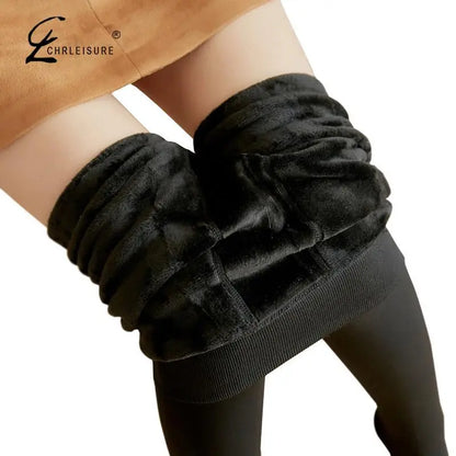 Warm Thick  Leggings CHRLEISURE Official Store Leggings