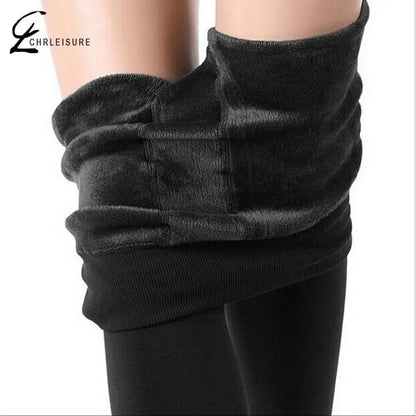 Warm Thick  Leggings CHRLEISURE Official Store Leggings