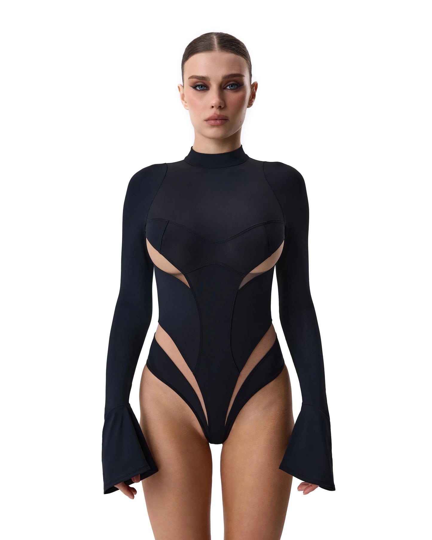 LacyNighty™ Body Microfiber Black LacyNighty body