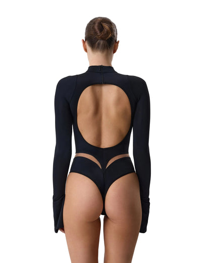 LacyNighty™ Body Microfiber Black LacyNighty body