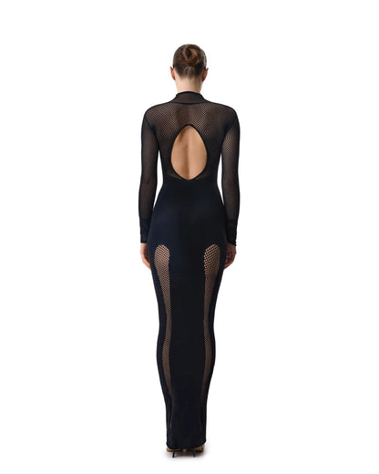 LacyNighty™ Dress Mesh Black LacyNighty dress