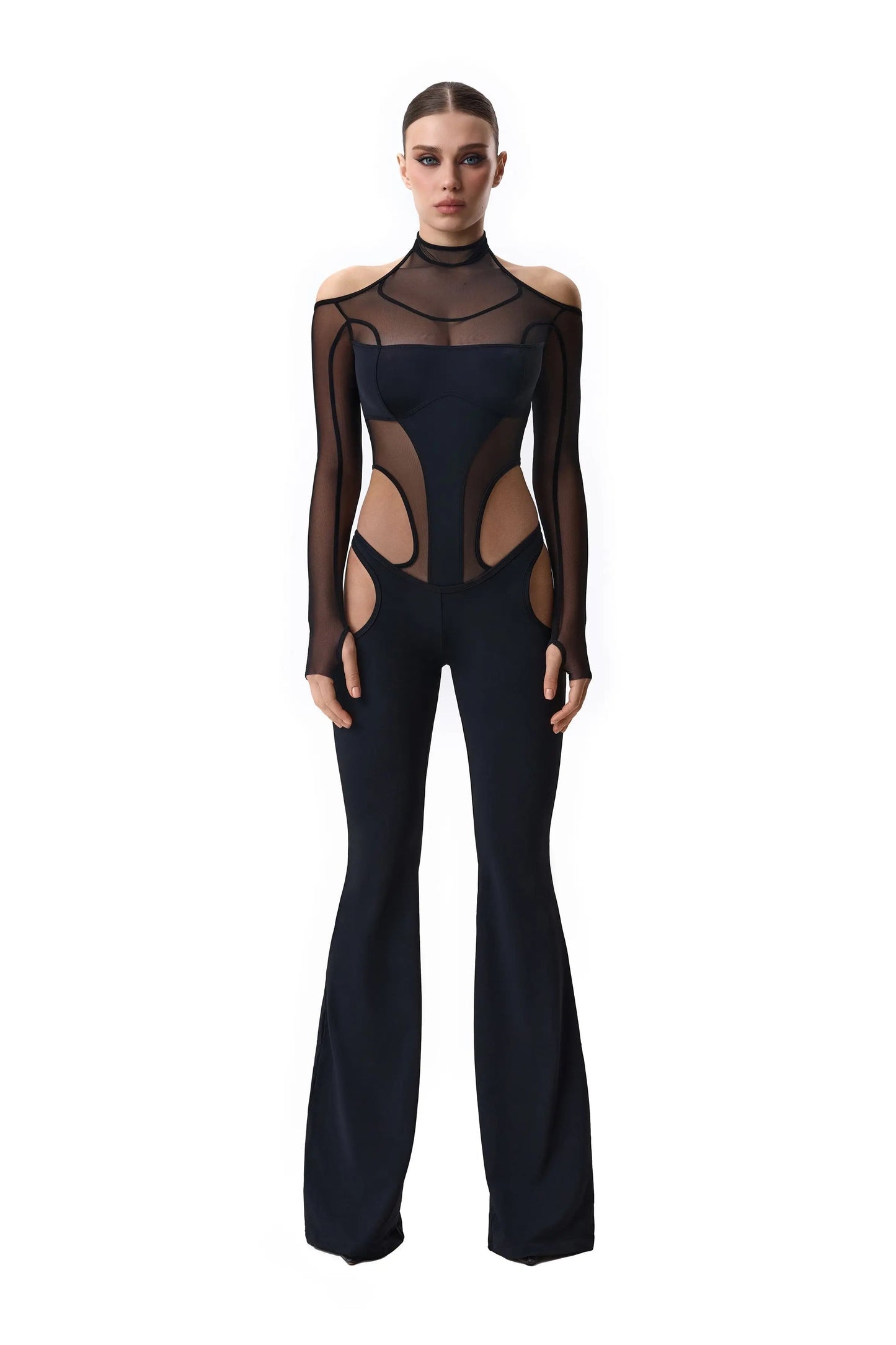 LacyNighty™ Suit Combo Black LacyNighty suit