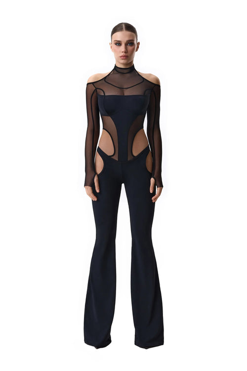 LacyNighty™ Suit Combo Black LacyNighty suit