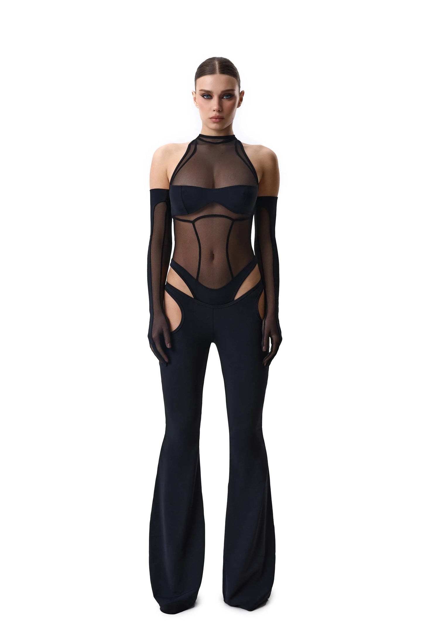 LacyNighty™ Suit Combo Black LacyNighty suit
