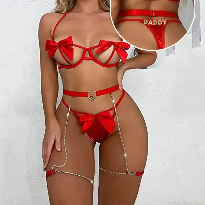 LacyNighty™ Personalized Romantic Set Lacy Nighty