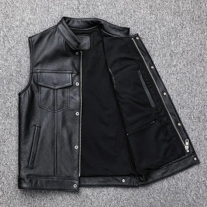 Anarchy Leather Vest Shop1103529143 Store
