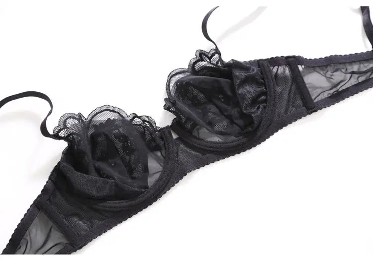 Overgrown Love Bra Set CINOON Official Store Lingerie & Intimates