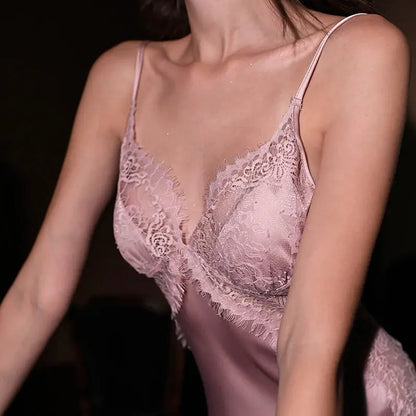 LacyNighty™ Sheer Lace Nightdress Lacy Nighty