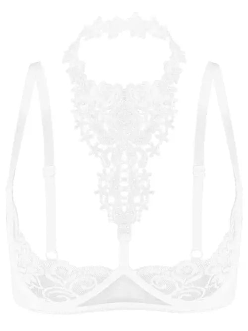 See-through Halter Bra Lacy0301 Other