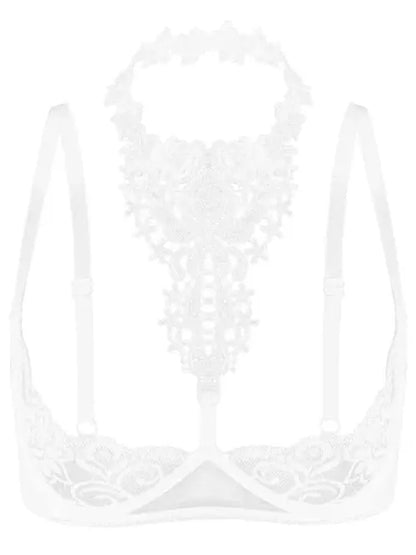 See-through Halter Bra Lacy0301 Other