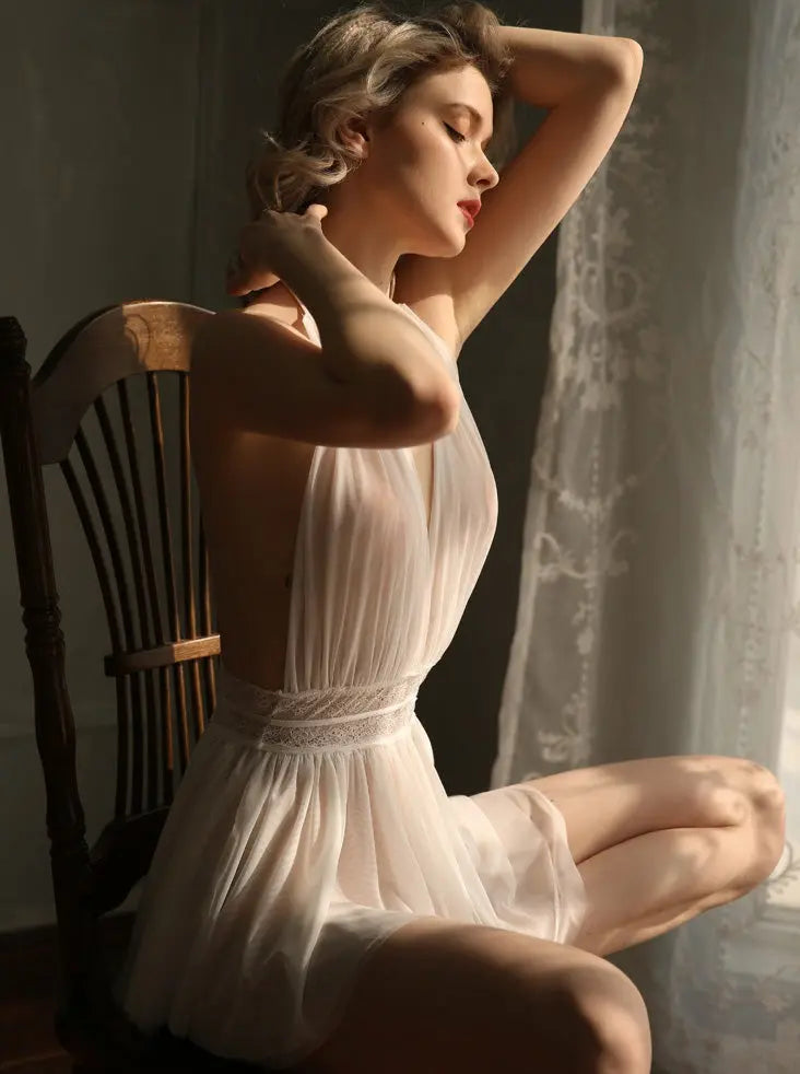 Stolen Moments Nightdress LacyNighty Sleeping Wear