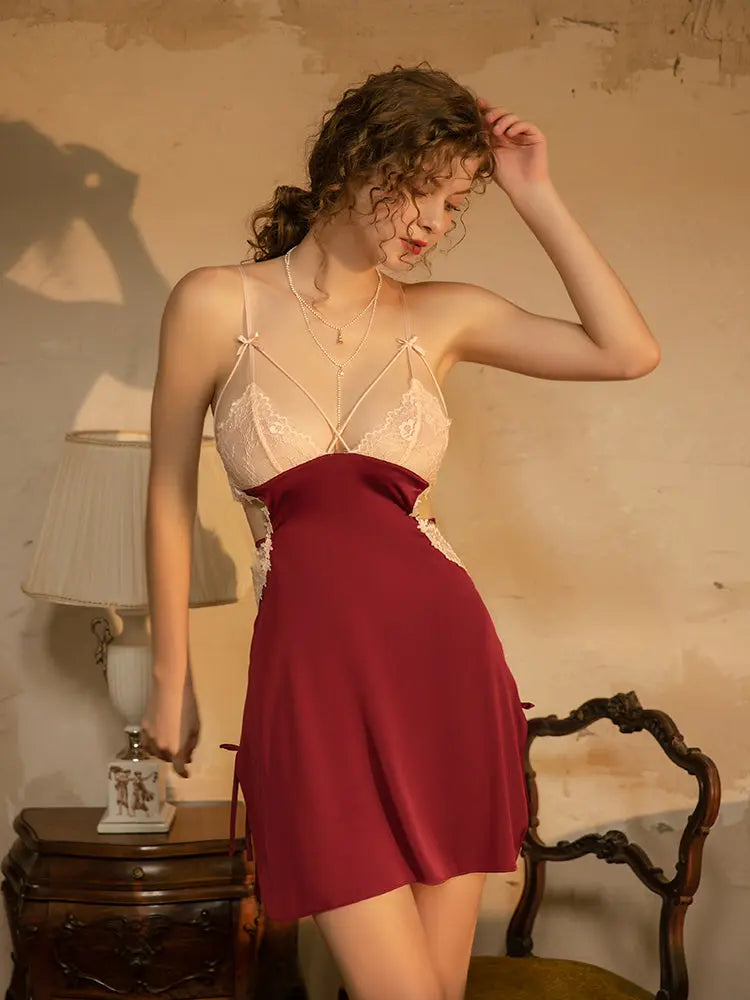 I Know You Know Nightdress Exotic Show Store Sleeping Wear