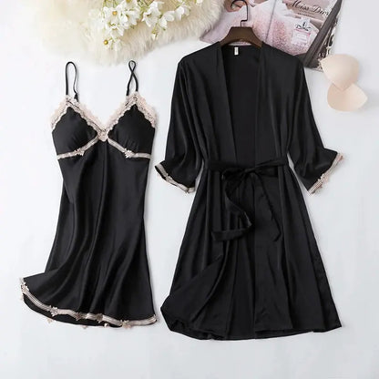 Dancing Dreamin' Sleeping Robe LacyNighty Sleeping Wear