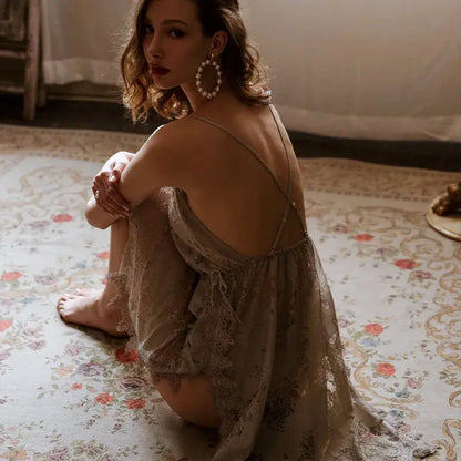 It Takes Effort To Get The Perfect Nightdress LacyNighty Sleeping Wear