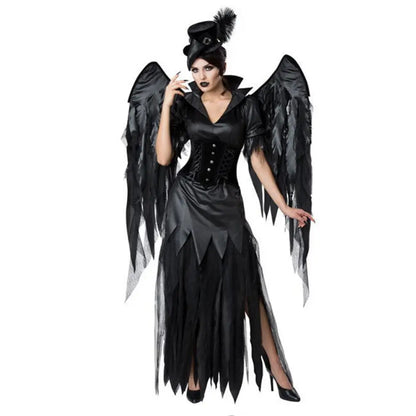 LacyNighty™ Midnight Seraphim Lacy Nighty