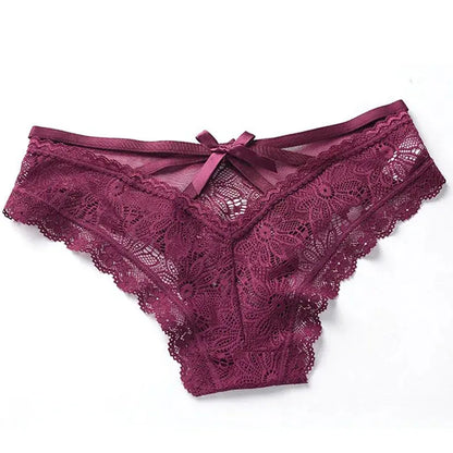 A Little Red Wine Briefs LacyNighty Panties