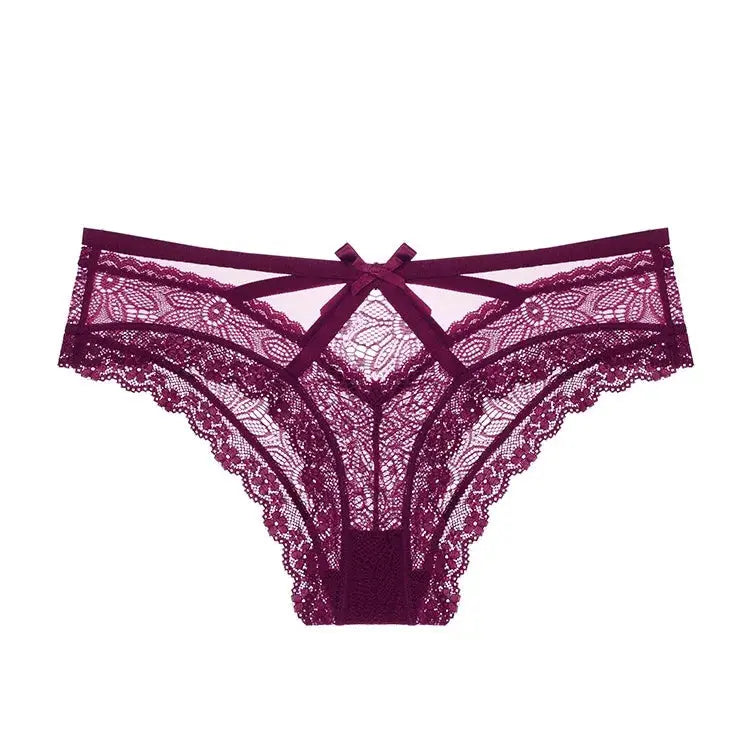 A Little Red Wine Briefs LacyNighty Panties