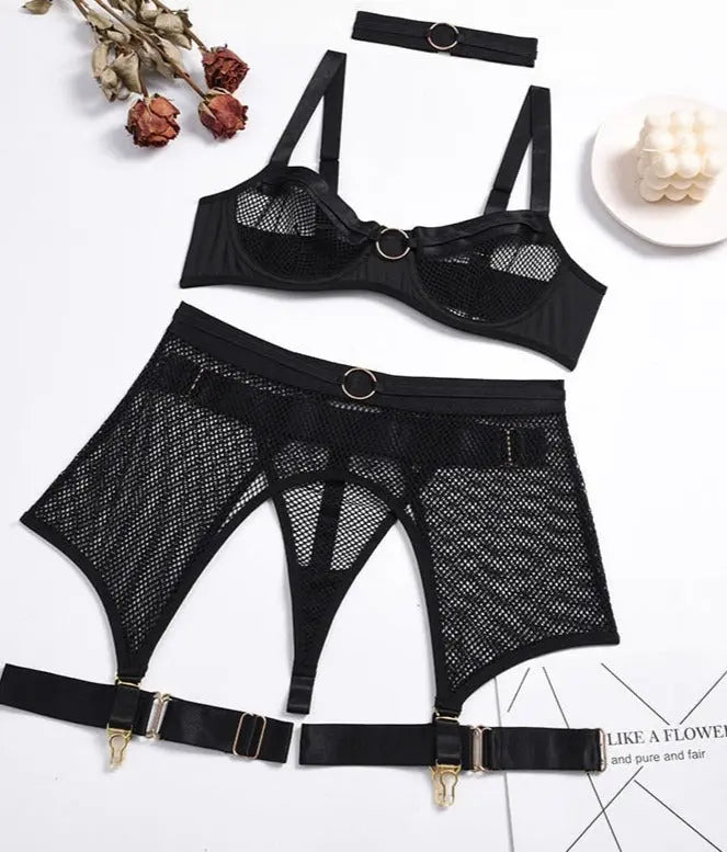 Model SL219 (7-Colors) ELLOLACE sexy lingerie set