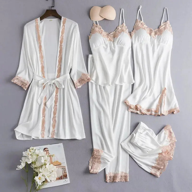 Dancing Dreamin' Sleeping Robe LacyNighty Sleeping Wear
