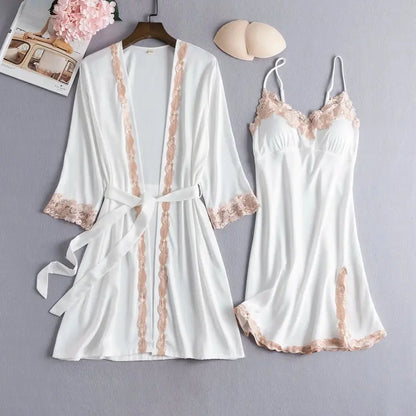 Dancing Dreamin' Sleeping Robe LacyNighty Sleeping Wear