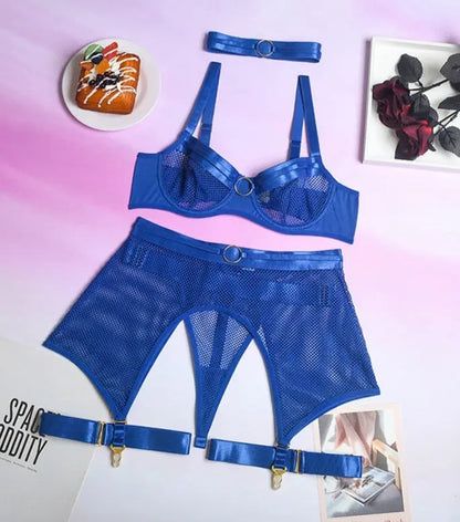 Model SL219 (7-Colors) ELLOLACE sexy lingerie set