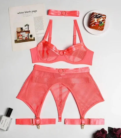 Model SL219 (7-Colors) ELLOLACE sexy lingerie set