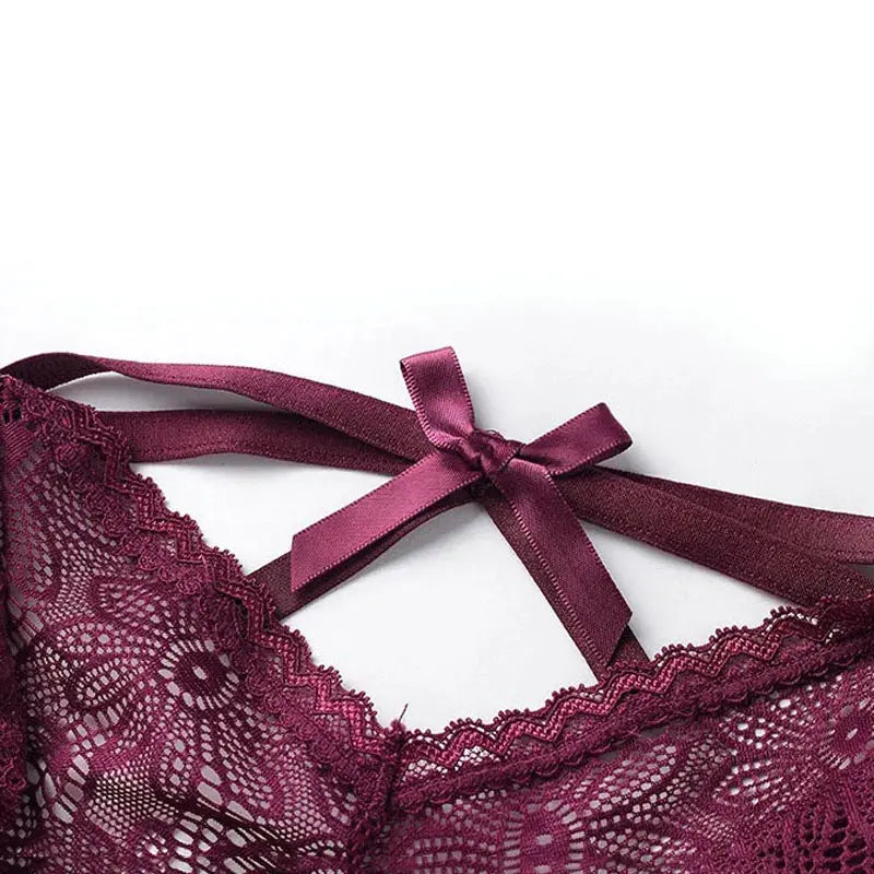 A Little Red Wine Briefs LacyNighty Panties