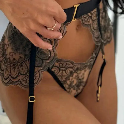 LacyNighty™ Romantic Lolita Lace Lingerie Set Lacy Nighty Lingerie Set