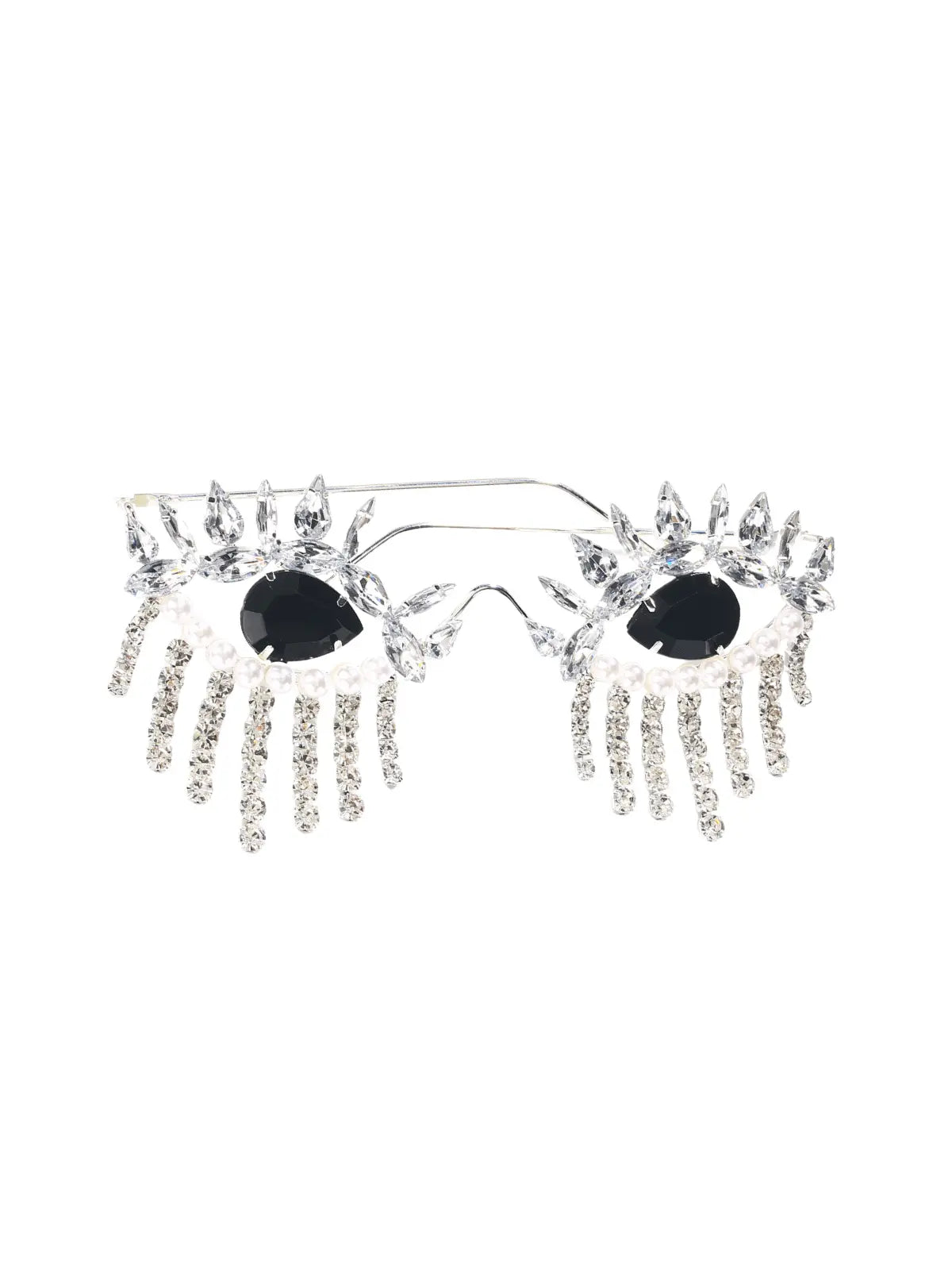Morrissey Rhinestone Fringe Sunglasses Mew Mews Fashion Glasses