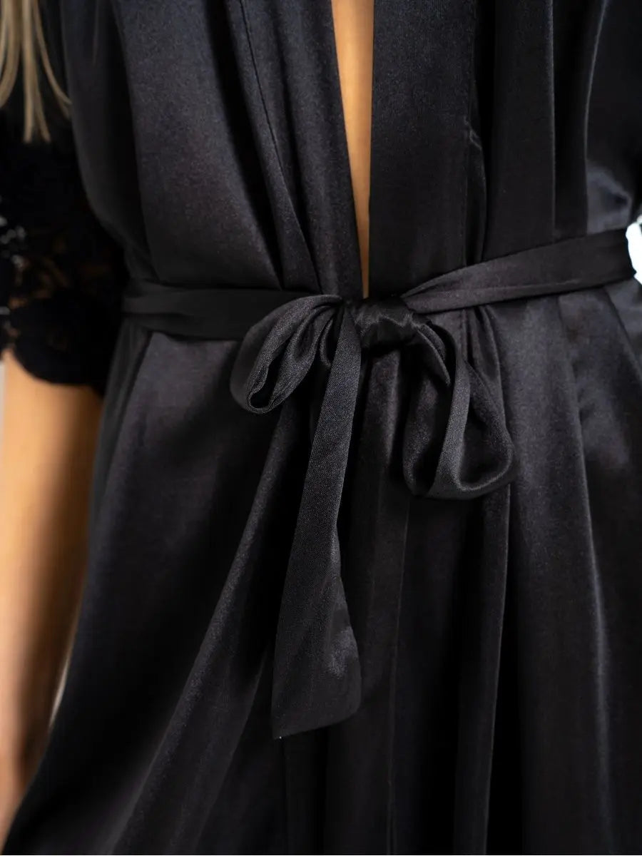 LacyNighty™ SolŠne Nightgown Iris Lingerie Chemise de nuit