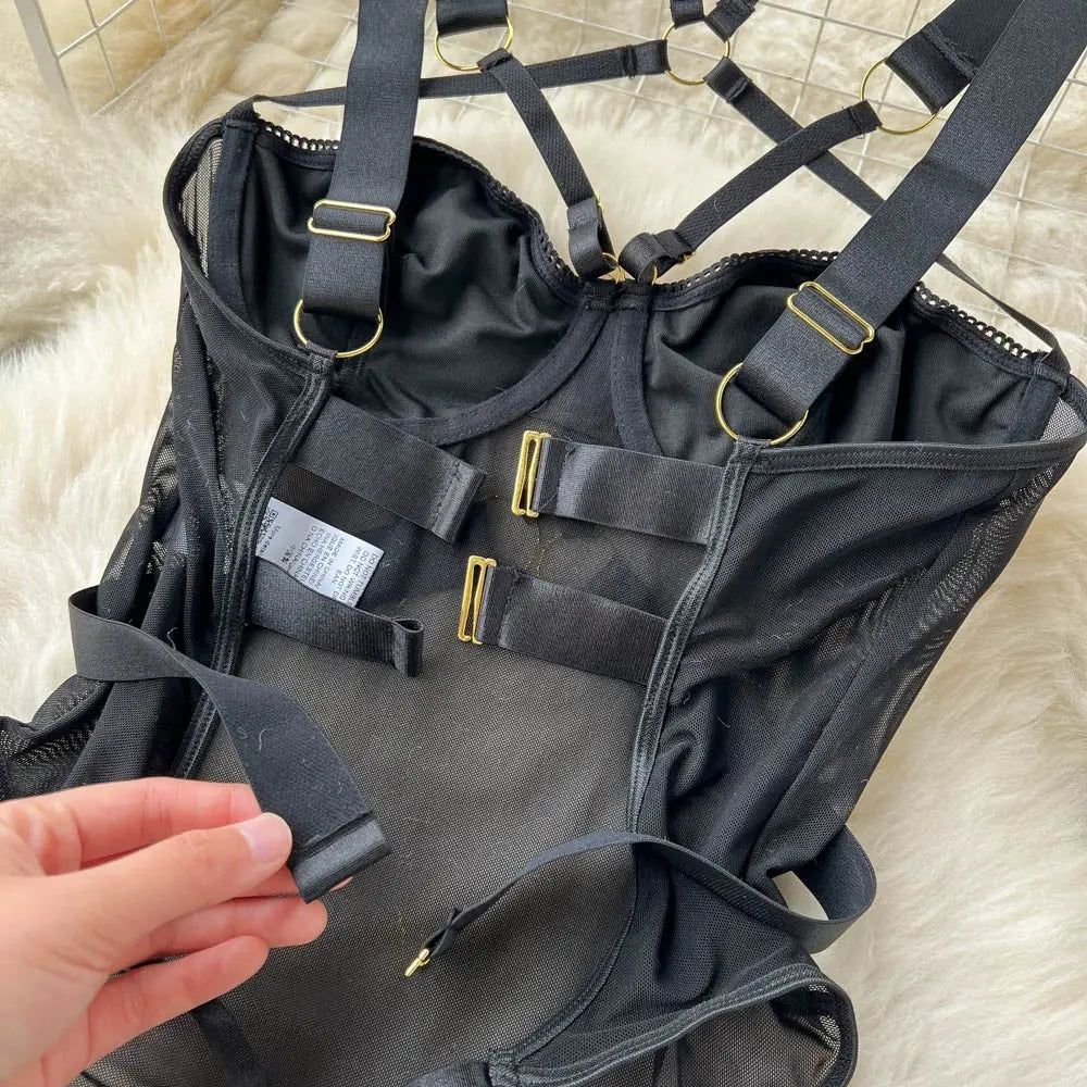 The Sun Refused To Shine Teddies LacyNighty Lingerie & Intimates