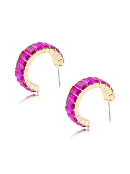 Ottilie Ring Crystal Earrings Mew Mews Fashion Earrings