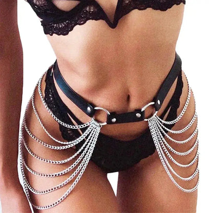 Chain Reaction Leather Set Lavah Pleasure