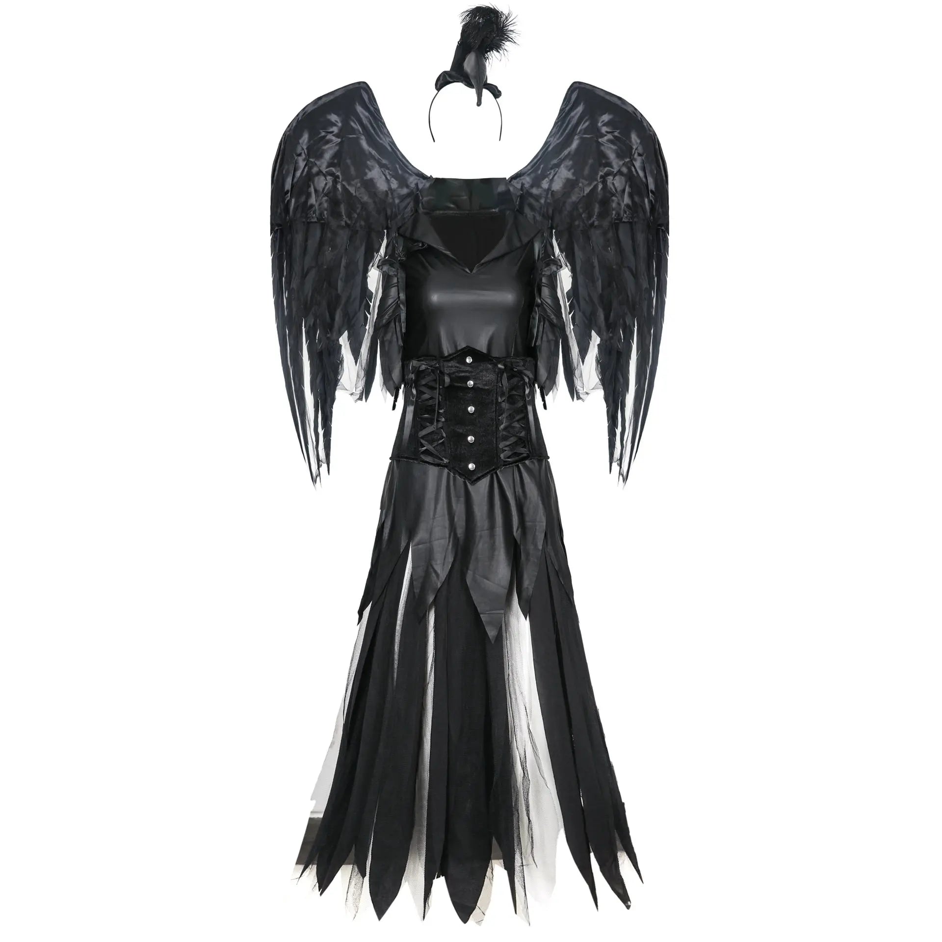 LacyNighty™ Midnight Seraphim Lacy Nighty