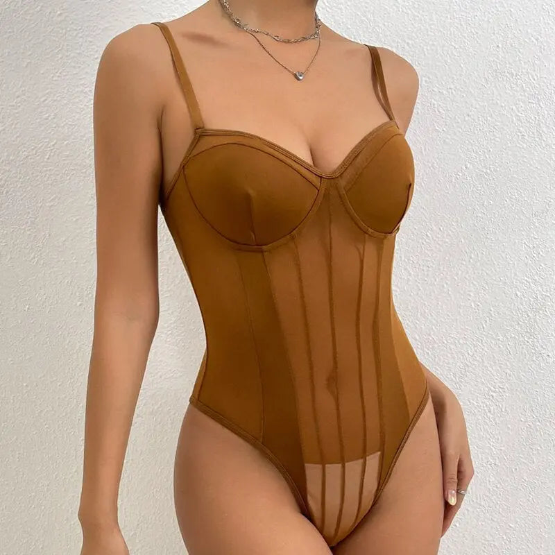 LacyNighty™ Model BS231 LINGERIE DROPSHIPPING STORE Bodysuit