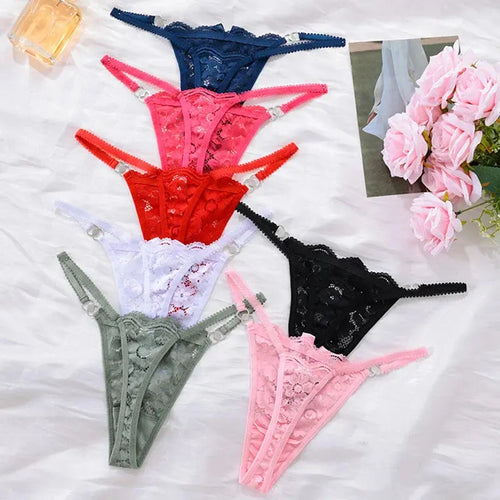 Magnetizing  Touch G-String LacyNighty Panties