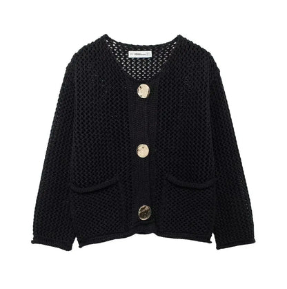 Knitted Cardigan Lacy