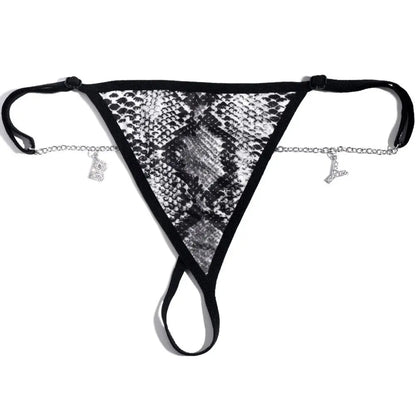 LacyNighty™ Naughty Whispers Lace Thong CARAQUET g-string