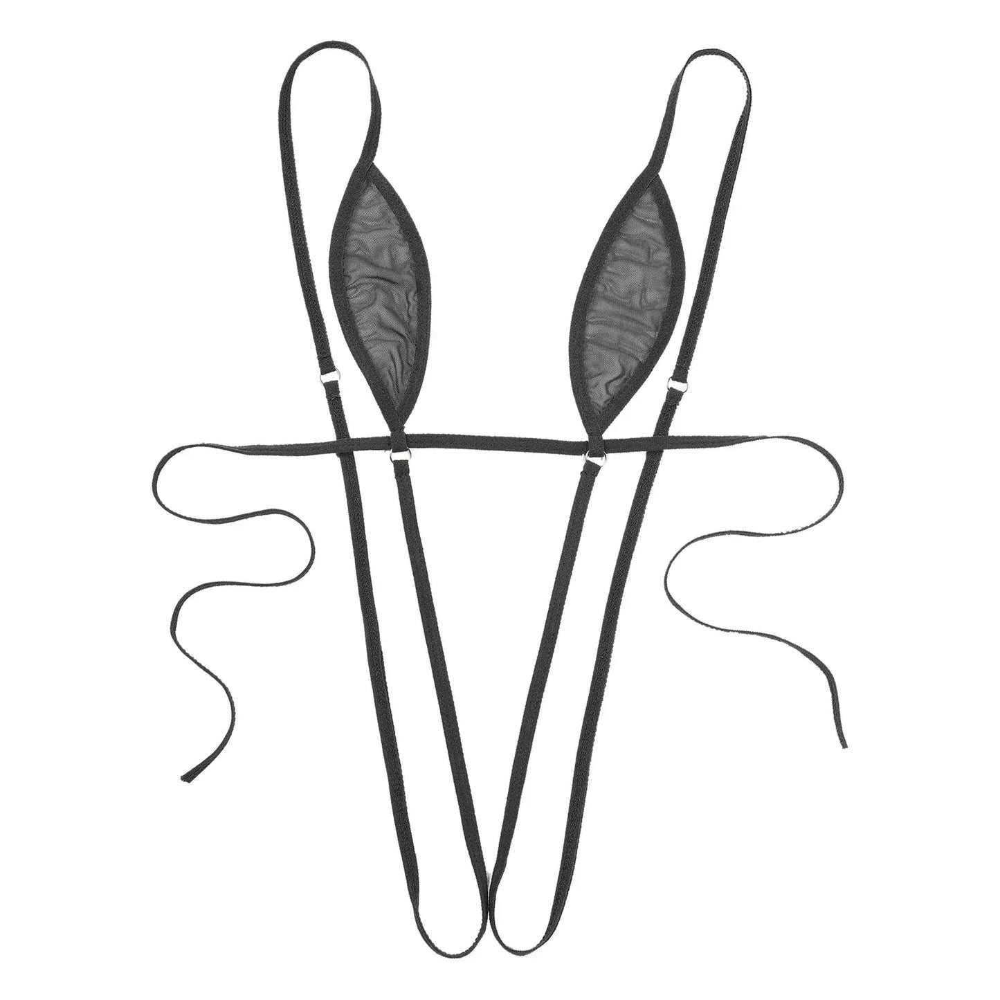 Heart Goes Numb Crotchless Lingerie LacyNighty Lingerie & Intimates