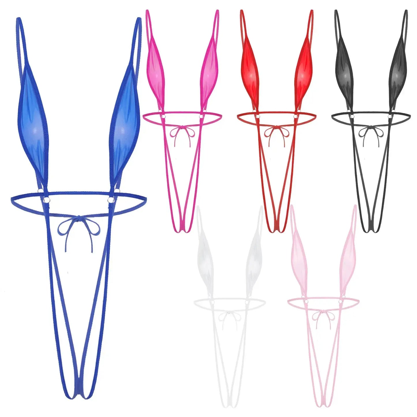 Heart Goes Numb Crotchless Lingerie LacyNighty Lingerie & Intimates