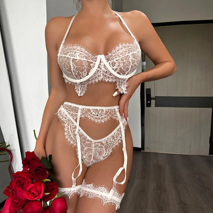 Lace Dreams 4-Piece Lingerie Set Lavah Intimates Lingerie set