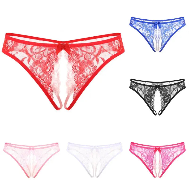 Be My Fantasy Crotchless Brief LacyNighty Panties
