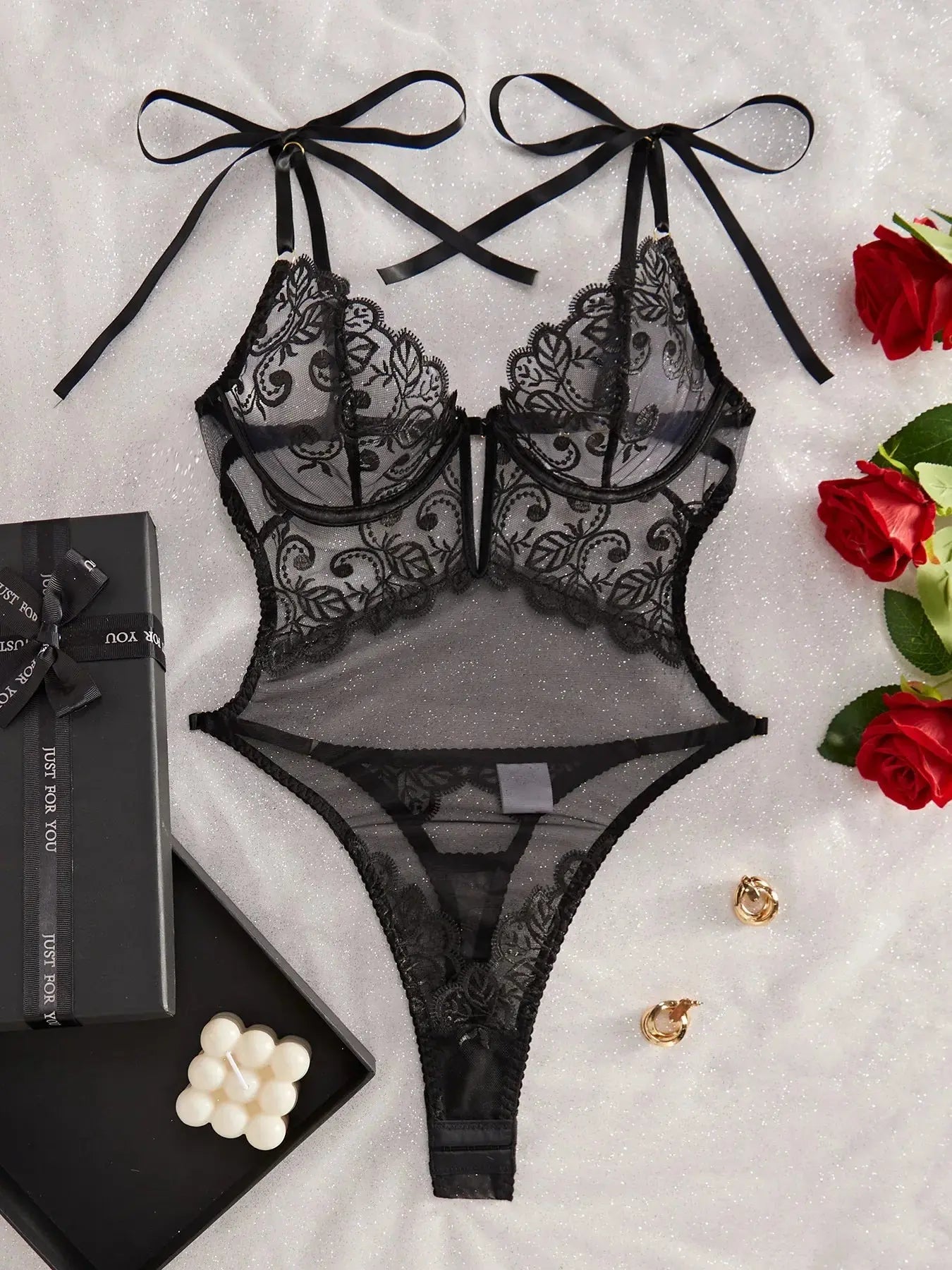 No One Can Duplicate Me Teddies LacyNighty Lingerie & Intimates