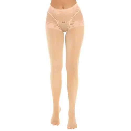 Open Crotch Pantyhose Lacy0301 Other