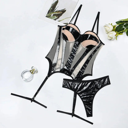 Silver Dewdrops Teddies LacyNighty0212 Lingerie & Intimates