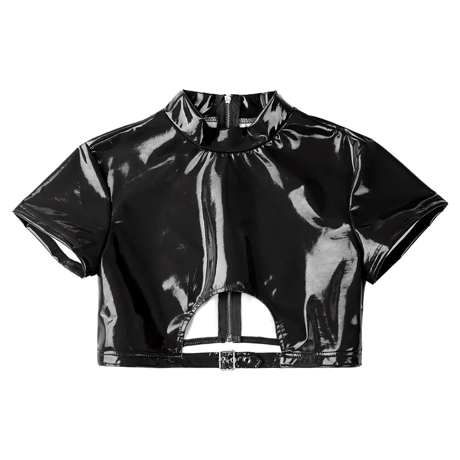 Leather Crop Top Lacy0301 Other