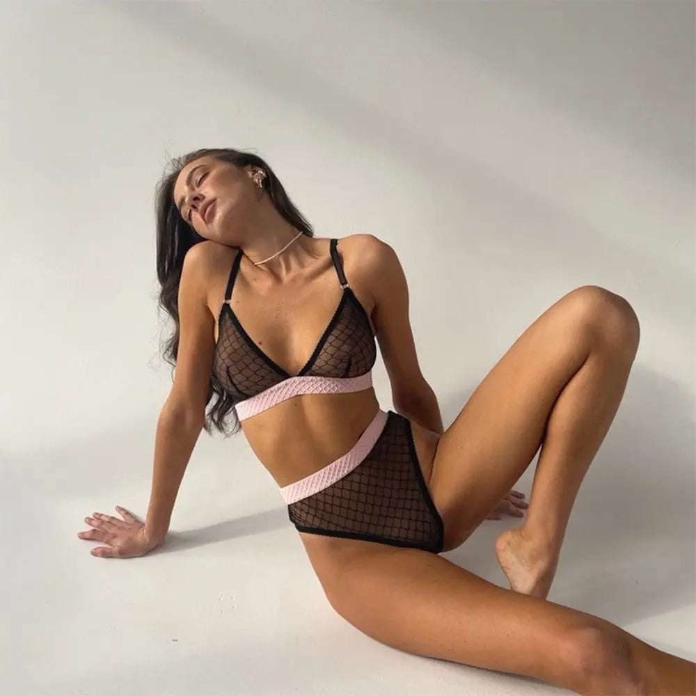 Nalu Bra & Brief Set Lavah Intimates