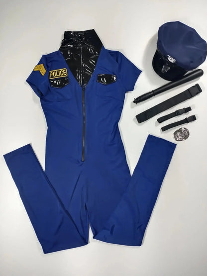 Women's Police Costume Lacy