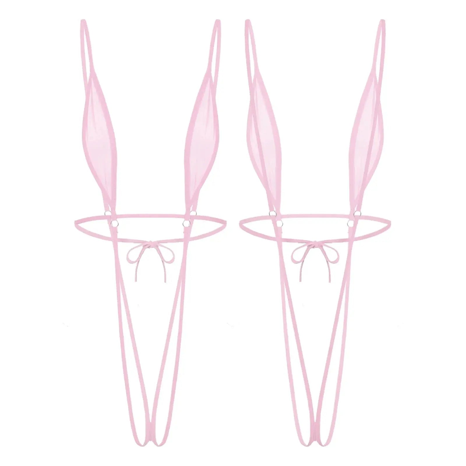 Heart Goes Numb Crotchless Lingerie LacyNighty Lingerie & Intimates