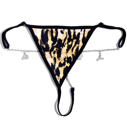 LacyNighty™ Naughty Whispers Lace Thong CARAQUET g-string